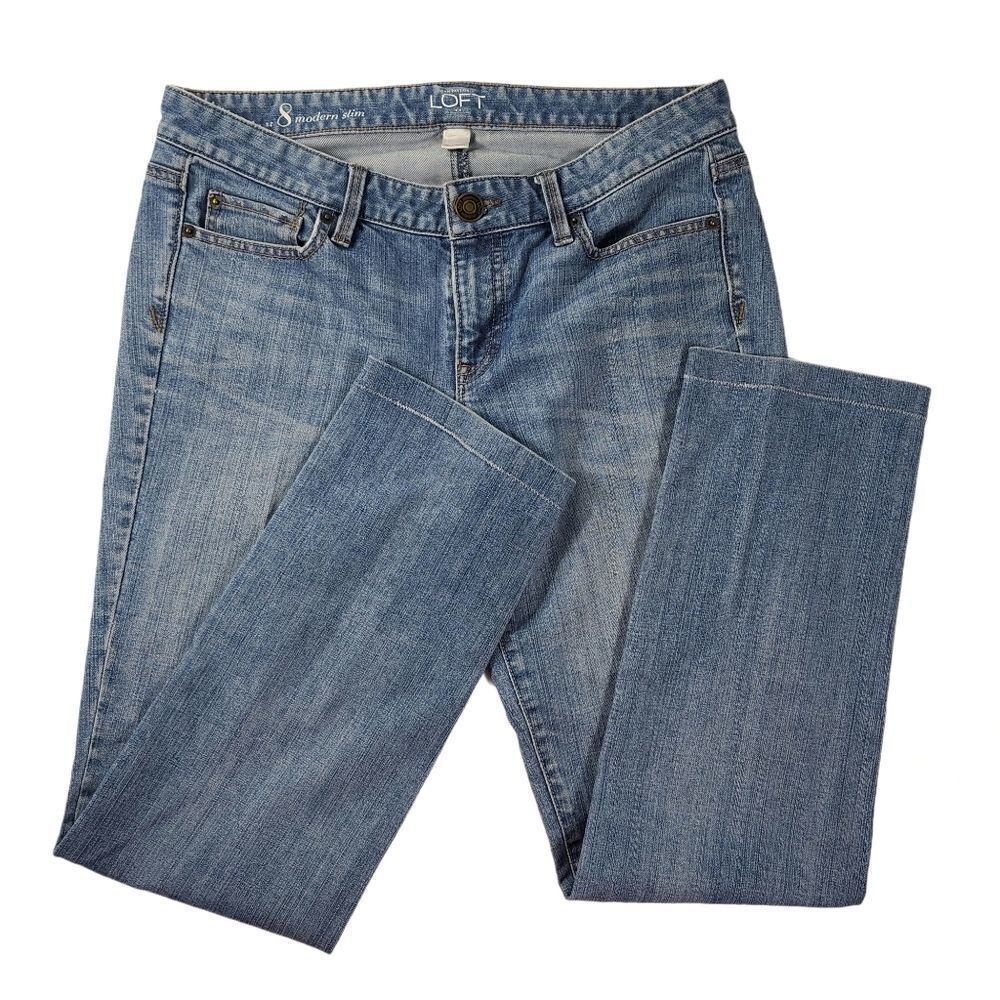 Ann Taylor Loft Skinny Blue Jeans